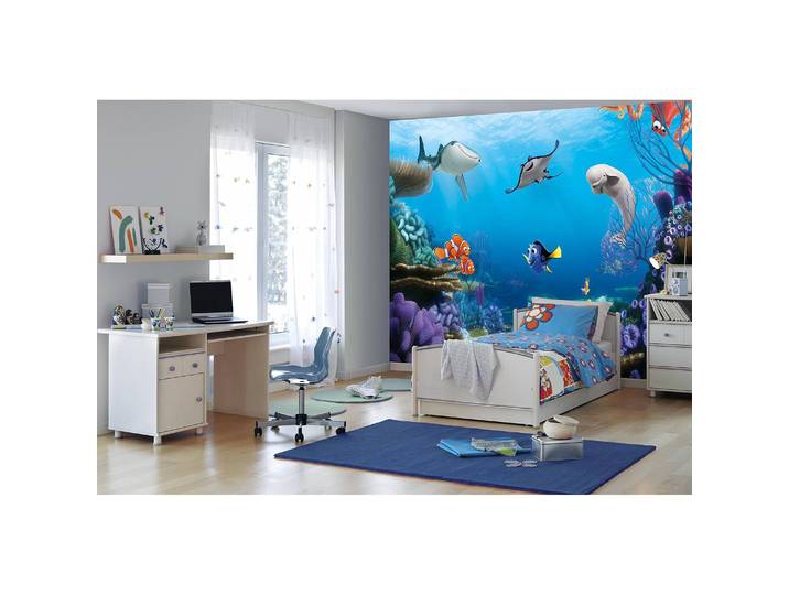 Papier peint Finding Dory 400 x 260 x 0cm Multicolore