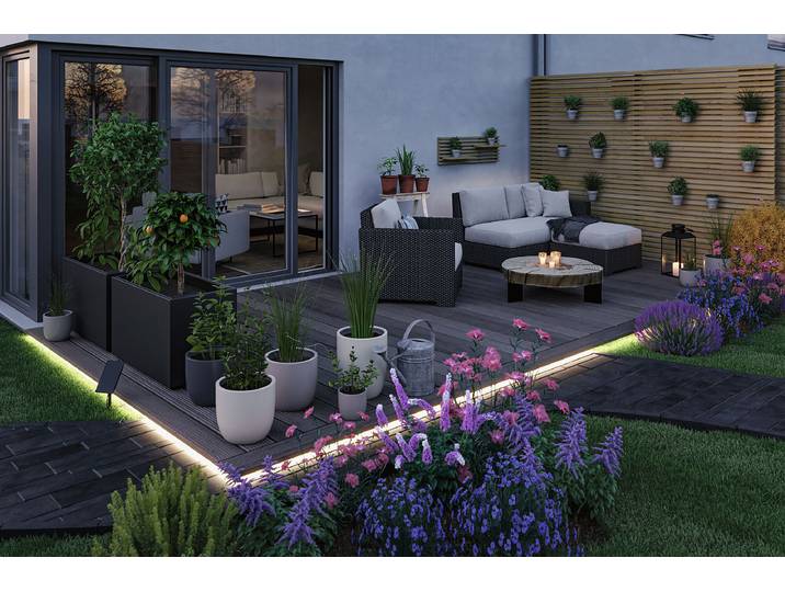 home24 LED-strip 1000cm wit/transparant