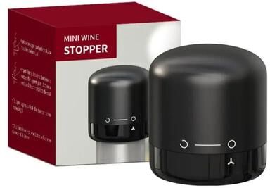 Uplifted Finds Mini Spin Leak Proof Wine And Champagne Stopper Set wine Stopper