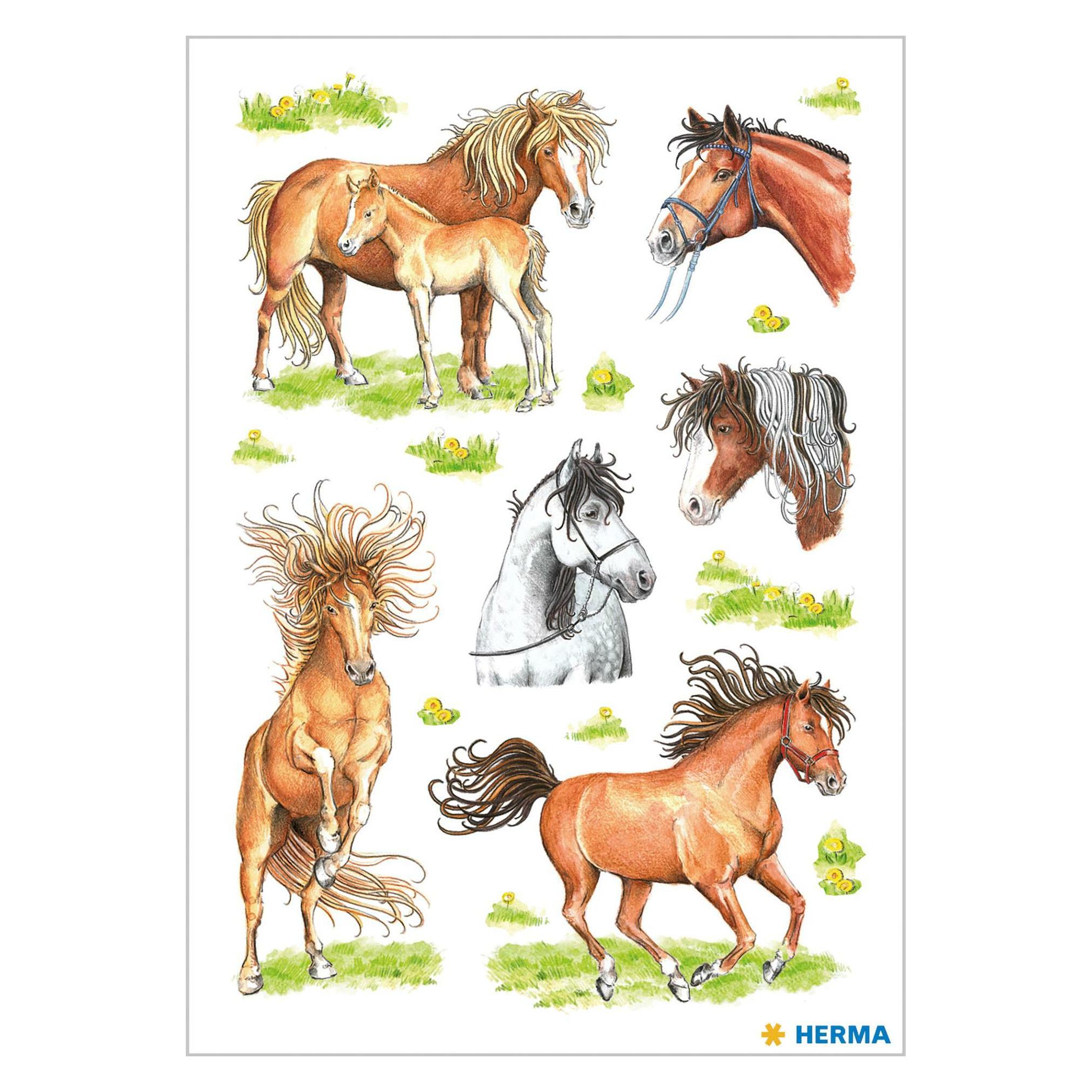 Herma Sticker Pferde (18 Sticker) (3307)