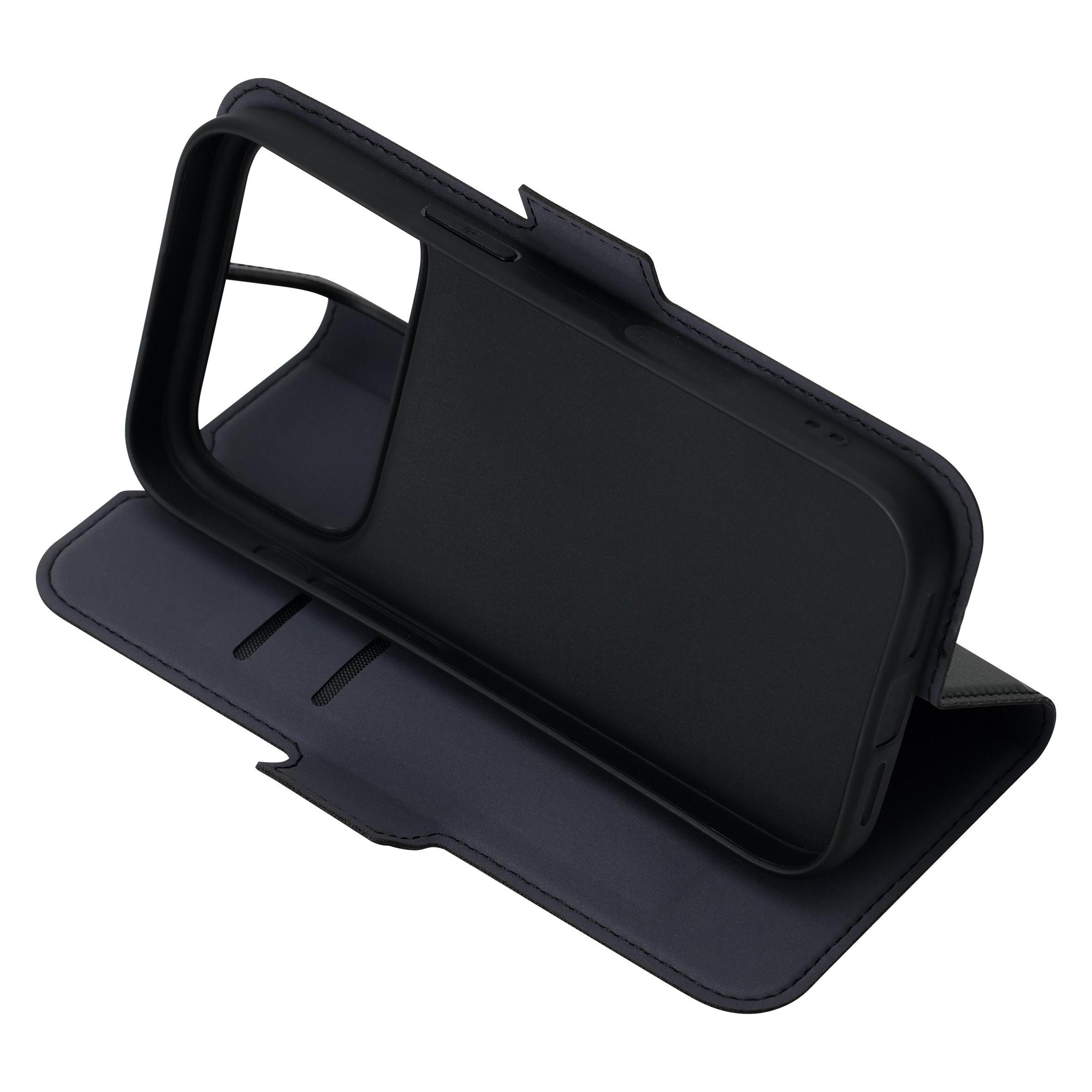 FoneKit MagSafe Compatible BookCase Protective Case, iPhone 17 Pro, black (Apple iPhone 17 Pro) (61969231)