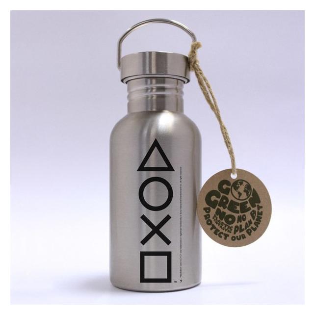 GB Eye Bottiglia Ecologica Acciaio - Playstation : Buttons (0.50 l) (DBP0002)