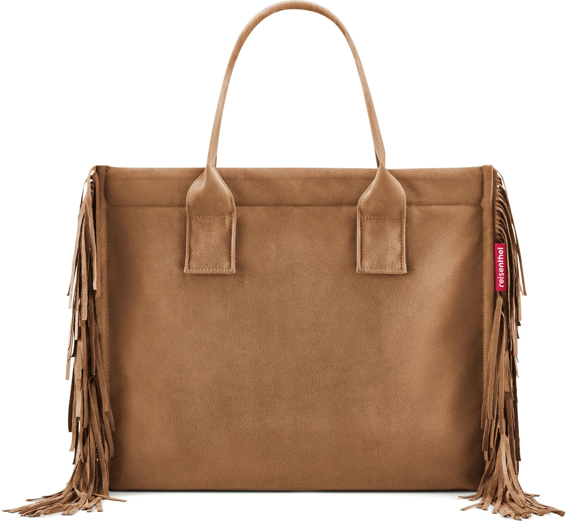 Shopper REISENTHEL "Reisenthel Tasche Daily Shopper", Damen, Gr. B/H/T: 42cm x 35cm, braun, Polyester, Taschen Shopper braun B/H/T: 42cm x 35cm