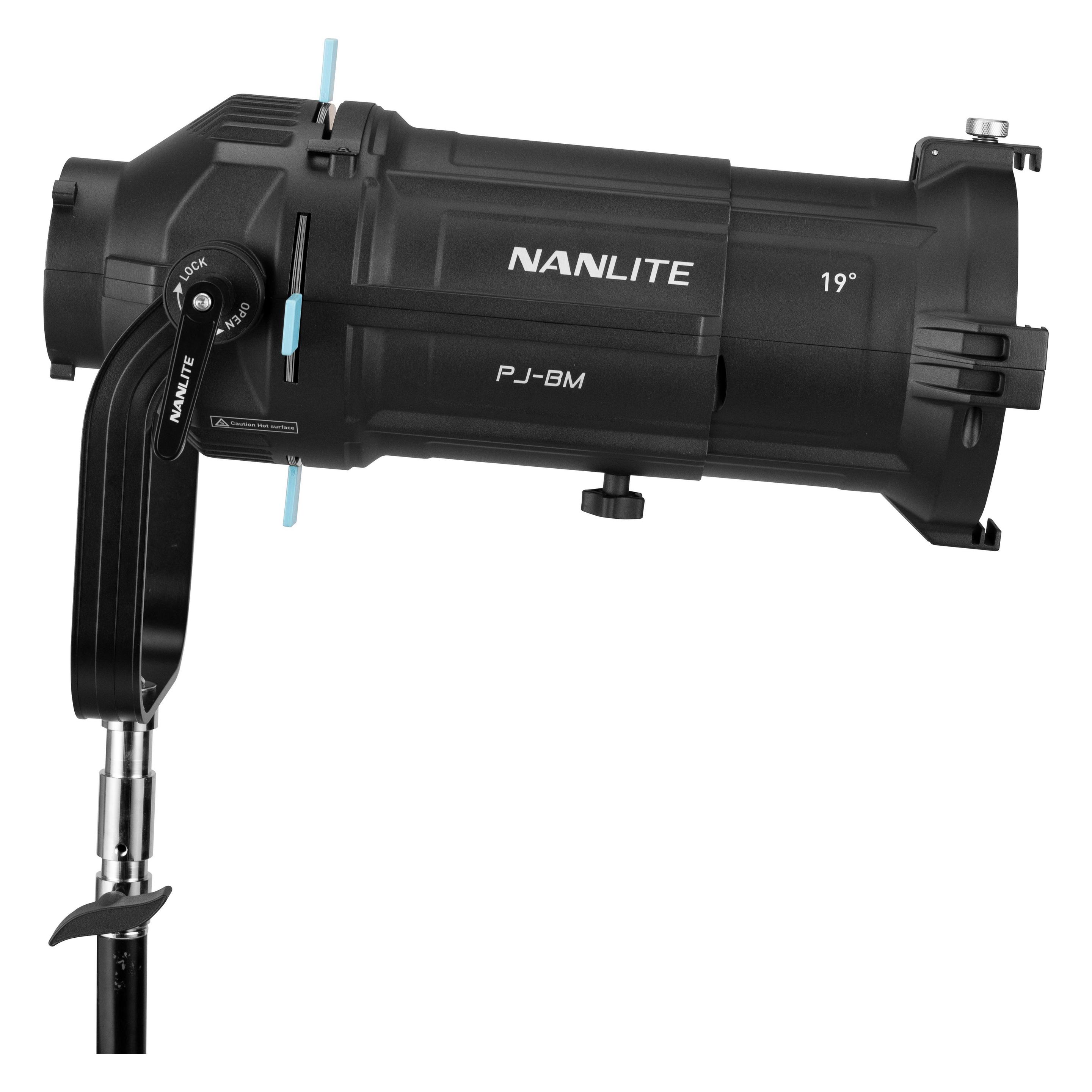 Nanlite Projektionsaufsatz mit 19° Linse (Bowens Mount) (PJ-BM-19)