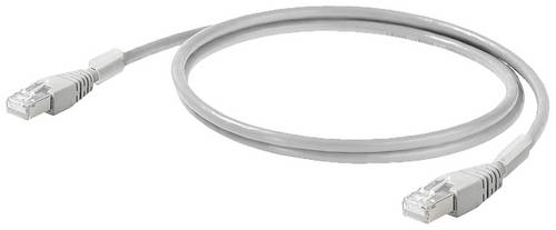 Weidmüller 2661950060 RJ45 Patchkabel CAT 6a S/FTP 0.60m Grau 1St.