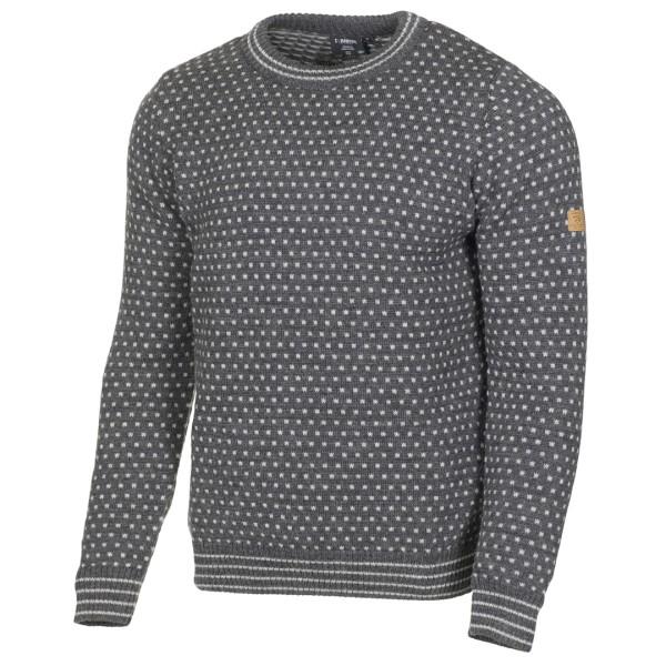 Ivanhoe of Sweden - Sverre Crewneck - Wollpullover Gr M grau