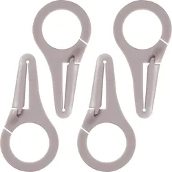 ABUS JC1300 Bettdeckenhalter Janita, 4 Stück, verhindert wegstrampeln Bettdecke