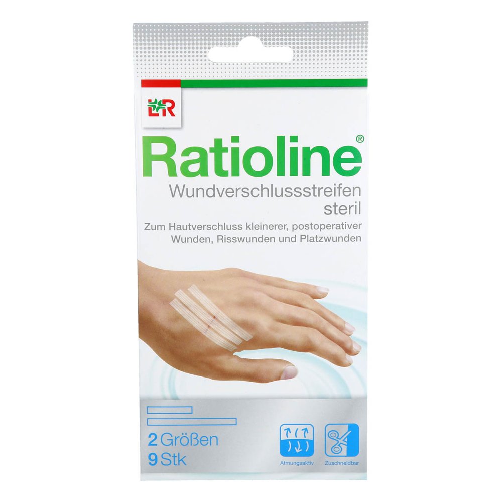 Lohmann & Rauscher GmbH & Co.KG Ratioline Wundverschlussstreifen Steril 2 Größen 18455592