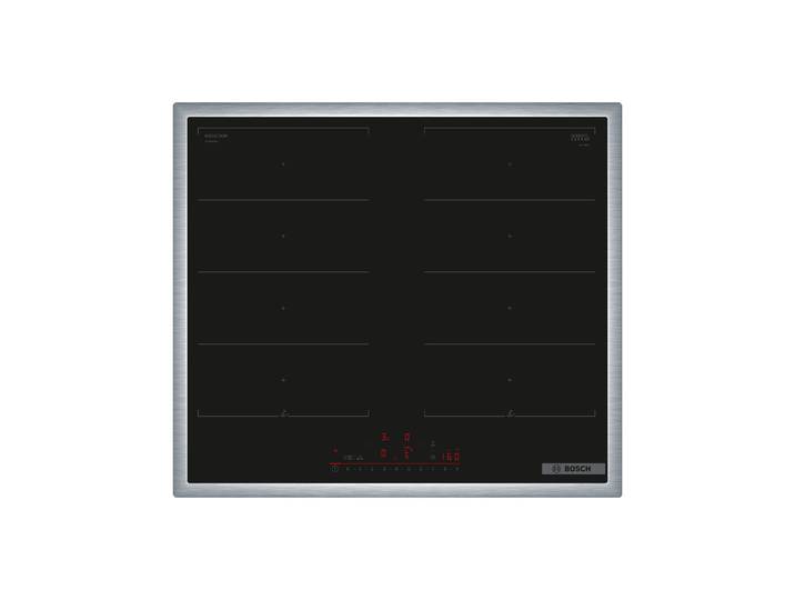 BOSCH Induktions-Kochfeld PXX645HC1E , schwarz, B:58,3cm H:5,5cm T:51,3cm, Kochfelder, PerfectFry Plus gegen Anbrennen & flexible Easy Flex Zone, Induktions-Kochfeld