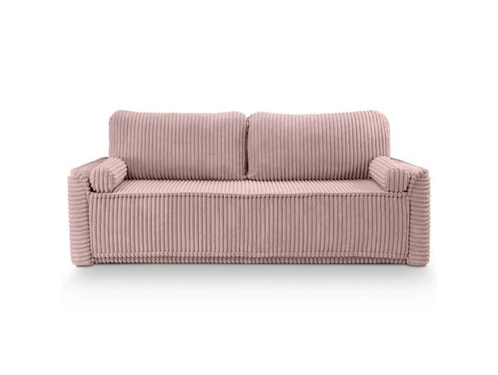 SCHLAFSOFA Grubs Rosa B: 225cm