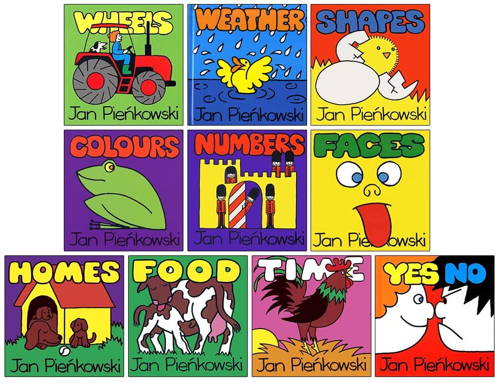 Walker Books Jan Pienkowski 10 Books Children Collection Set