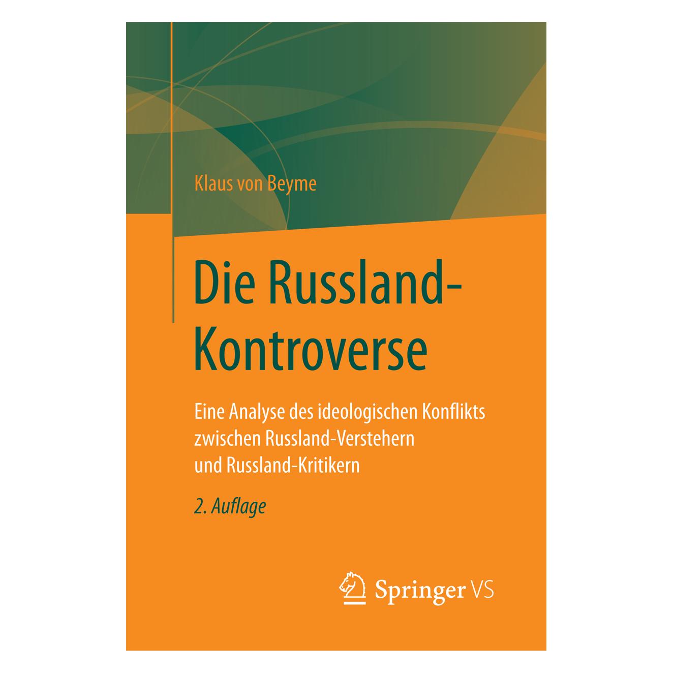 Springer Die Russland-Kontroverse (Deutsch, Softcover, Klaus von Beyme) (55924499)