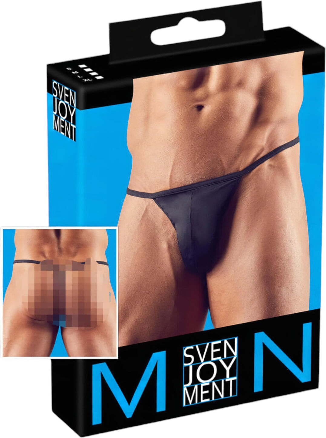 Svenjoyment - Mini Thong for Men (Black) - L