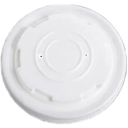 500x BIO Deckel für Suppenbecher aus Biokunststoff cPLA Ø9cm