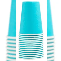 Pronappe 89116I 20x 15 Pappbecher, 20 cl - Türkis