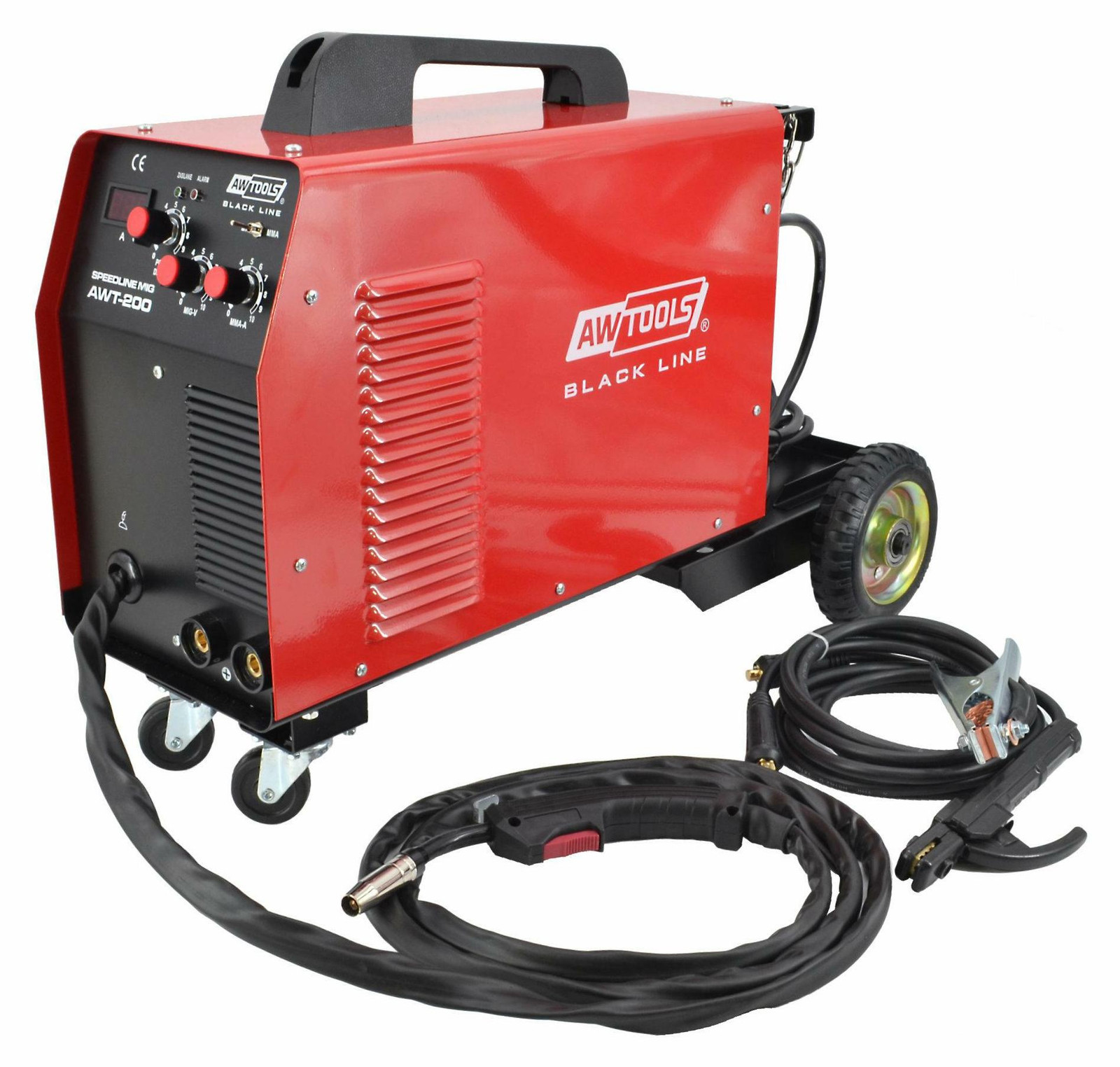 AWTools SPEEDLINE MIG AWT-200 semi-automatische lasmachine Black Line