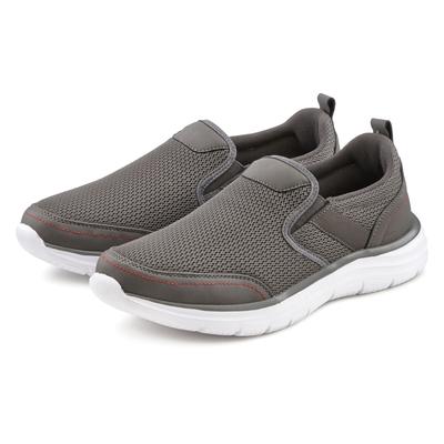 Sneaker AUTHENTIC LE JOGGER "Slipper, Halbschuhe, Freizeitschuhe, Turnschuh, Slip-On-Sneaker", Herren, Gr. 44, grau, Obermaterial: 100% Textilmaterial. Decksohle: 100% Textilmaterial. Futter: 100% Textilmaterial. Laufsohle: 100% Synthetik,...