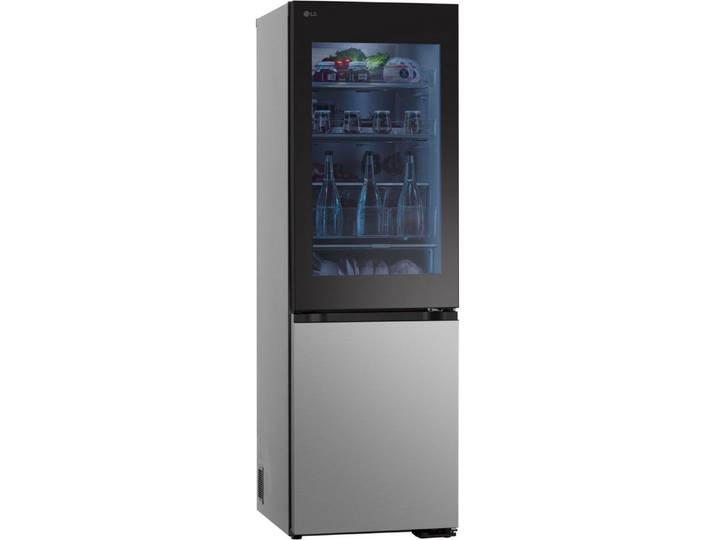 LG Kühl-/Gefrierkombination InstaView® GBG5160CPY, 186 cm hoch, 59,5 cm breit