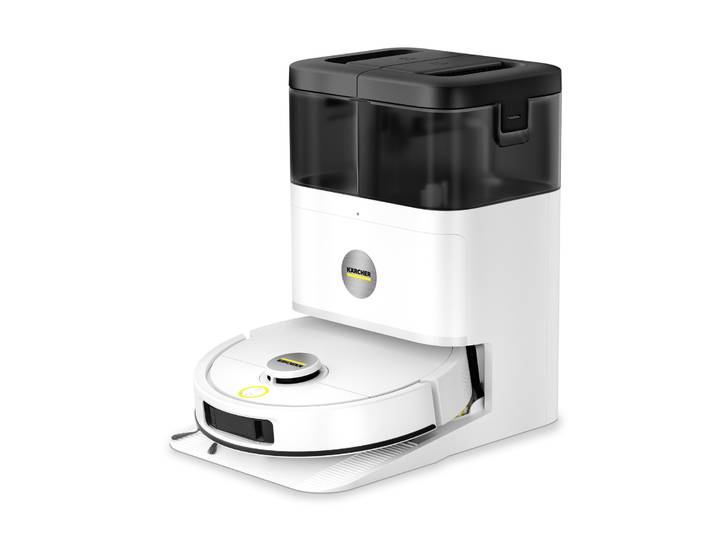 Rvm 4 Comfort Extra - Robot Aspirateur Laveur Intelligent Avec Station Multifonction Et Navigation Précise