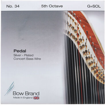Bow Brand Pedal BW Silver 5th G No.34