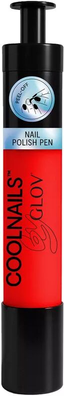Coolnails - Geruchloser & Abziehbarer Nagellack-Stift, 29 g, Ketchup & Couture