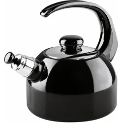 Riess Flötenkessel 'Classic Plus', Wasserkocher, Blau, Schwarz