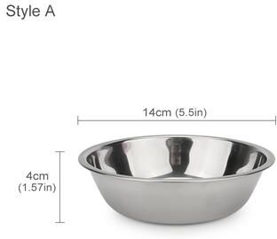 Fusion Finds Premium Stainless Steel Pet Bowl For Dogs & Cats Durable Dog Food Bowl For Food & Water a 2