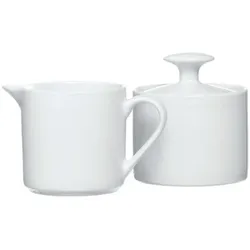 Ritzenhoff & Breker 2-teiliges Set Zuckerdose & Milchkännchen/Milchgießer »Bianco« weiß
