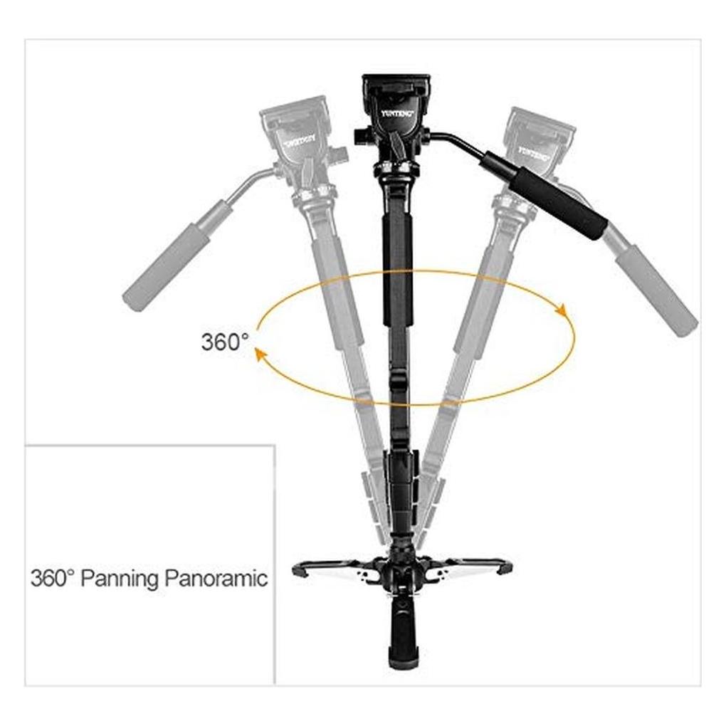 Yunteng VCT-288 monopod for photography and video with swivel base (Schaumstoff) (2724468779473)