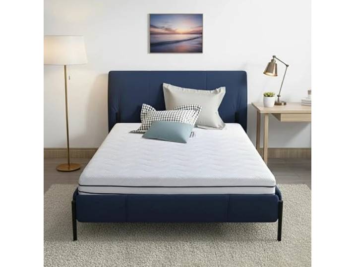 Essence Sleep Matratze 140x200 cm 2 in 1 Duo 7-Zonen Kaltschaummatratze mit Gel Memory Foam Härtegrad H2 und H3, Öko-Tex Zertifiziert, Höhe 18cm, Bezug abnehmbar & waschbar - Lieferung per Paket