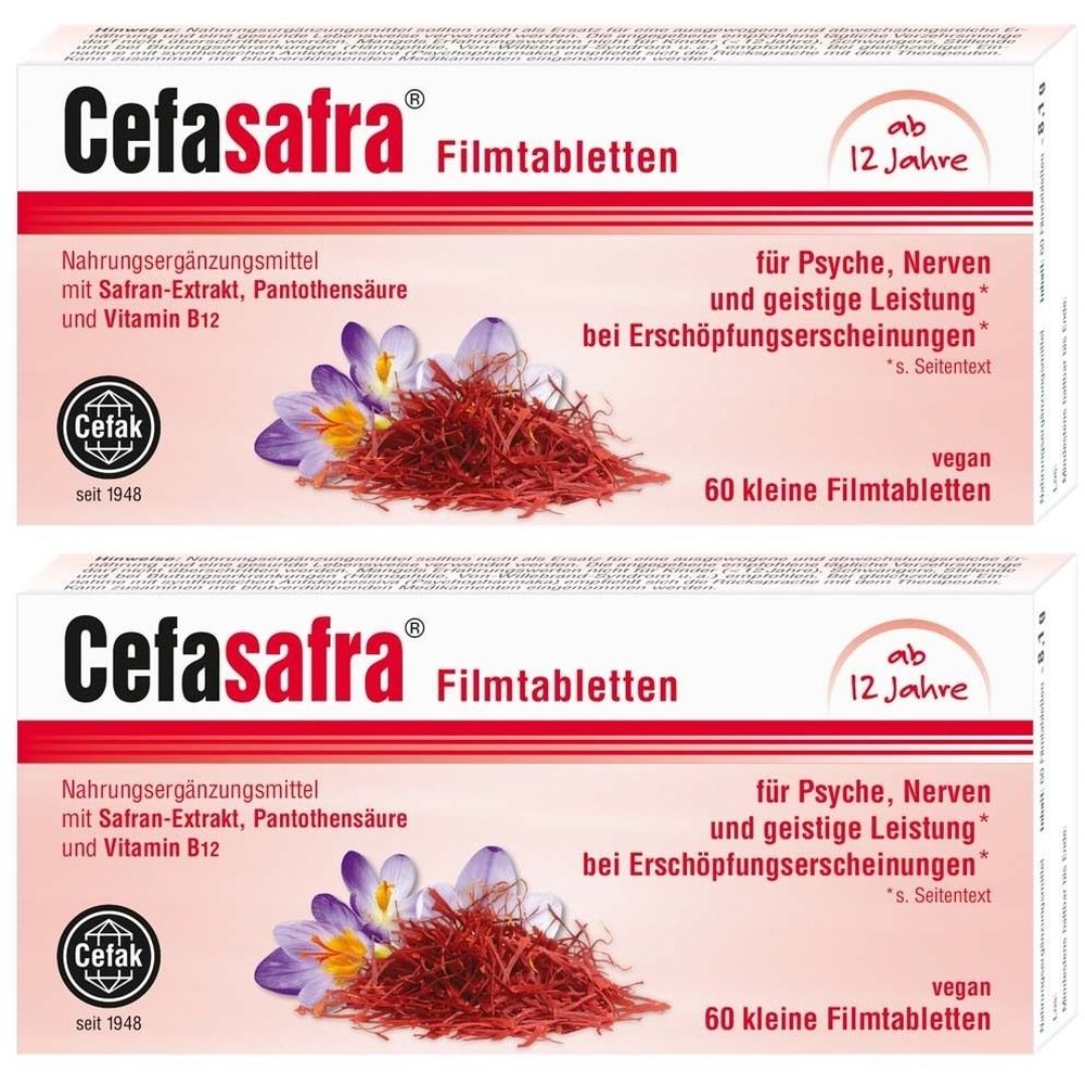 Cefasafra Filmtabletten 2x 2x60 St