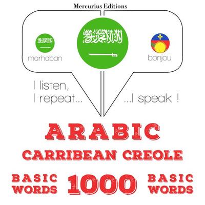 1000 essential words in Haitian Creole - JM Gardner, Audio, 9782821136779