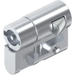 ABN FZ7 Profil-Halbzylinder Doppelbart 3mm Doppelbart 3mm, ohne Schlüssel