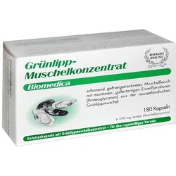 Grünlippmuschel Konzentrat Kapseln 180 St