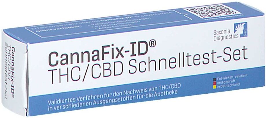 Cannafix-id Thc/cbd Schnelltest-set