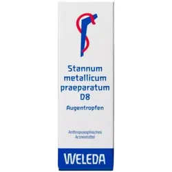 WELEDA STANNUM METALLICUM praeparatum D 8 Augentropfen 10 ml Augentropfen