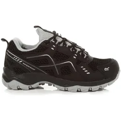 Regatta, Unisex, Wanderschuhe, Vendeavour Wasserdichte Atmungsaktive Wanderschuhe (29), Grau, Schwarz
