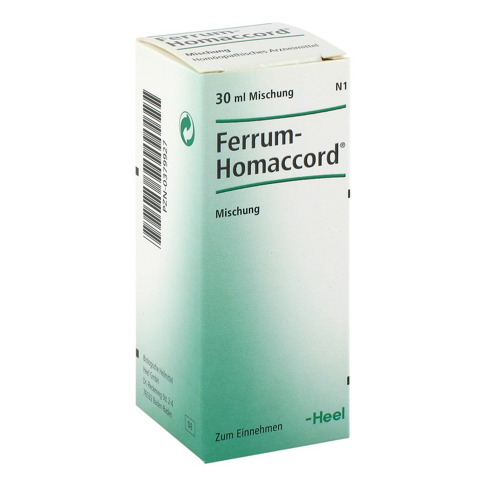 Biologische Heilmittel Heel GmbH Ferrum Homaccord Tropfen 00379927