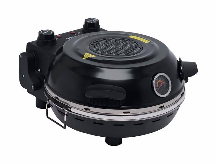Primotec Fornino Pizzaofen – Pizza Ofen – schwarz