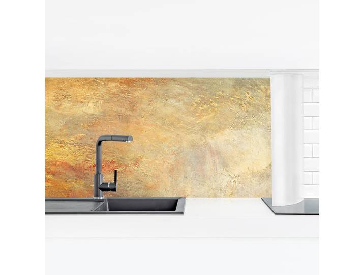 Küchenrückwand Sonnenuntergang Premium 350 x 100cm 350 x 100 cm