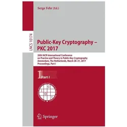 Public-Key Cryptography - PKC 2017, Fachbücher von Serge Fehr