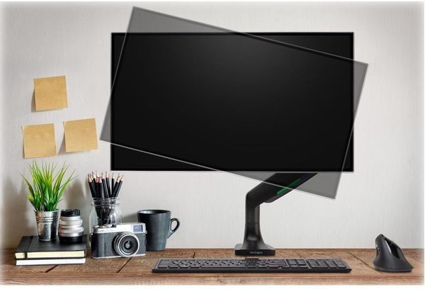 Kensington SmartFit One-Touch K59600WW Single Monitor Arm Black
