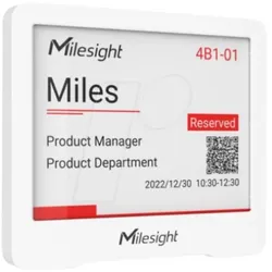 Milesight, Bewegungsmelder, IoT E-ink Display, DS3604-868M