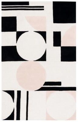 SAFAVIEH Handmade Rodeo Drive Frouwa Mid-Century Modern Wool Rug