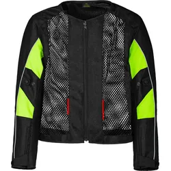 Motoairbag MAB v4 perforierte Motorrad Textiljacke für MAB v4 Airbag Weste