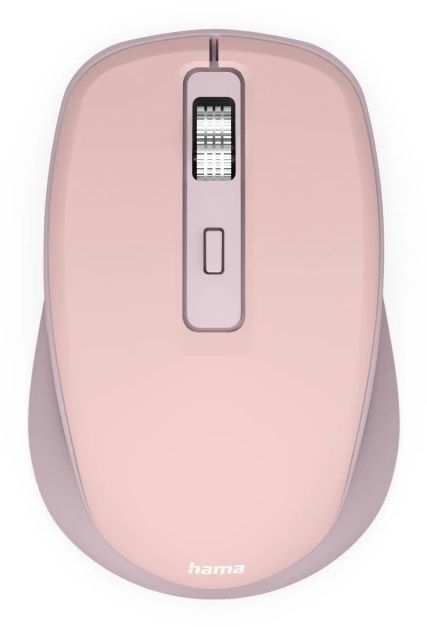 Hama 1600 DPI Büro Maus Optisch 173042 WM-450 (Pink) 00173042