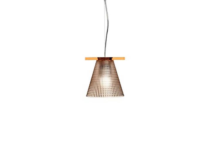 Kartell Light-Air, Hängelampen mit Prägung, Rosa