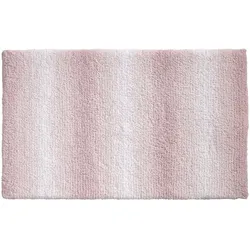 Kela, Badteppich, Badematte Ombre altrosa (120 x 70 cm)