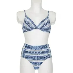 OLYMPIA Damen Bikini Bikini, Größe 40D in Blau Blau