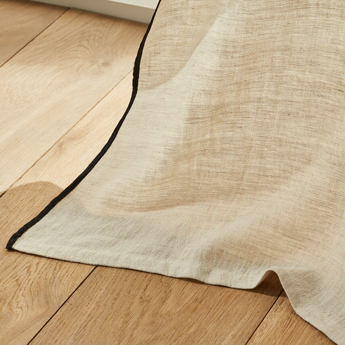 AM.PM Rideau en lin chambray, Bombaya